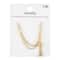 24 Pack: 9" Gold Slider Charm Bracelet by Bead Landing™